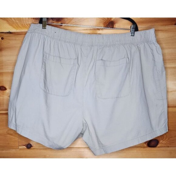 Lane Bryant Pull On Plus Size Short Plus Size 22 Tan Lightweight Pockets - Picture 10 of 13